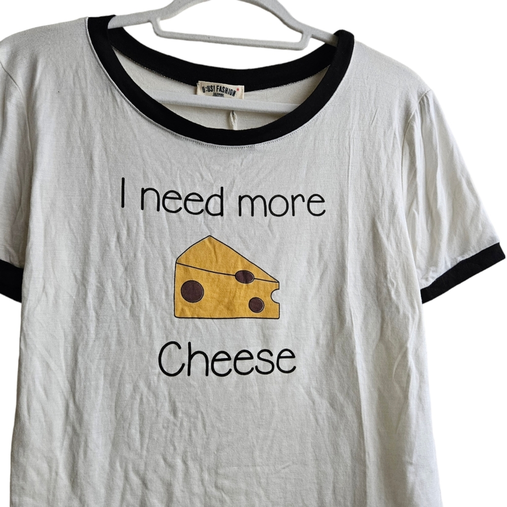 Cheesy Ringer Tee - Picture 2 of 13